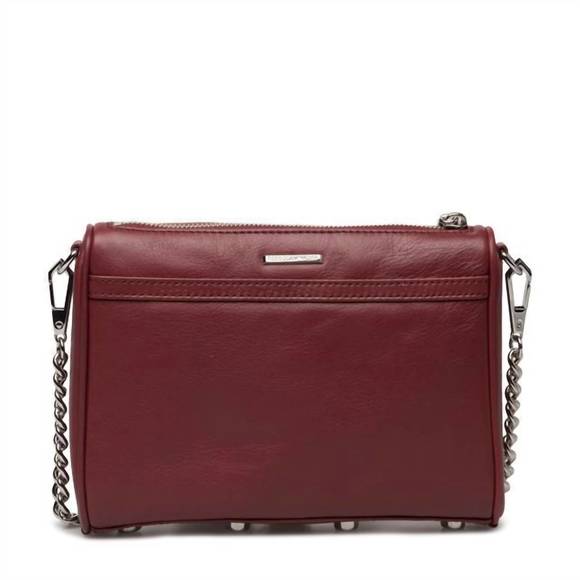 NEW REBECCA MINKOFF mini mac shoulder bag in tawny port - Picture 3 of 3